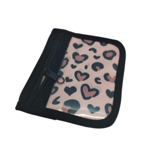 Estuche Organizador Femenino de Tela Cordura Estampada con Bolsillos