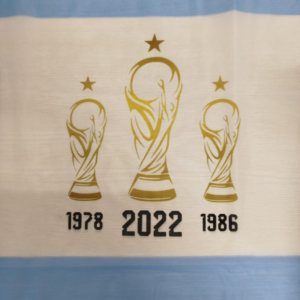 Bandera de la Selección Argentina 120 x 90 cm – Ideal para Alentar