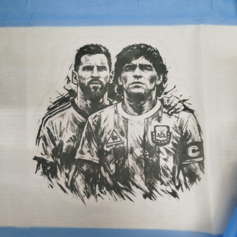 Bandera de la Selección Argentina 120 x 90 cm – Ideal para Alentar - Imagen 5